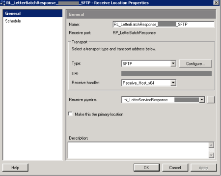 key file authentication with the BizTalk SFTP adapter
